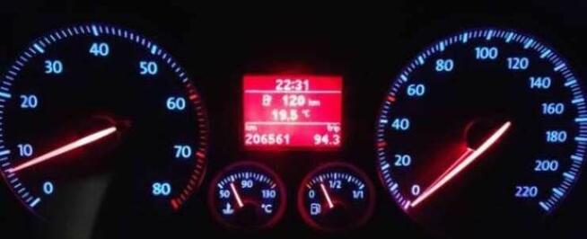 Dzisiaj–15 lip VW golf 5 Goal, 1.4 benzyna , 2006 r ,