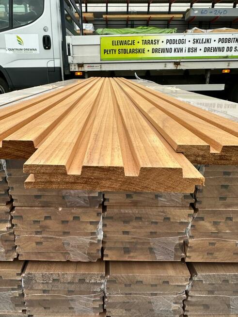 Deska elewacyjna drewniana thermo abachi ayous 21x143mm Prof