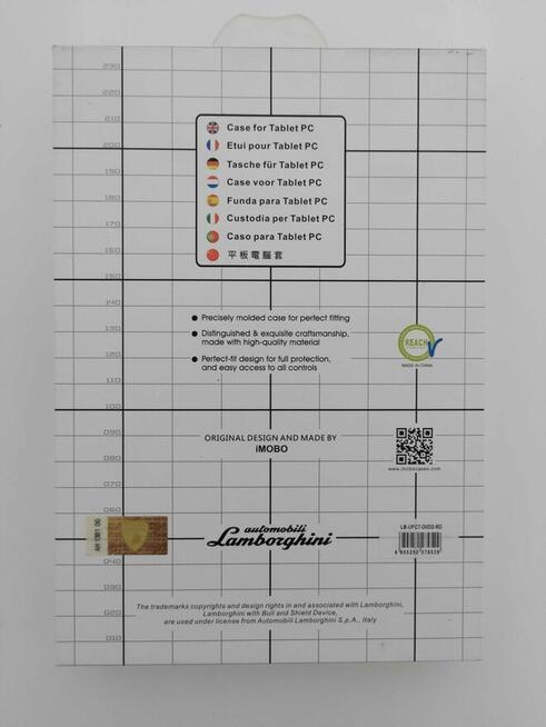 Oryginalne etui Lamborghini na tablet