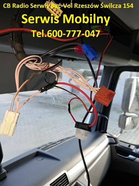 Antena CB helikalna do Mercedes Actros gwint M8, M6, M5