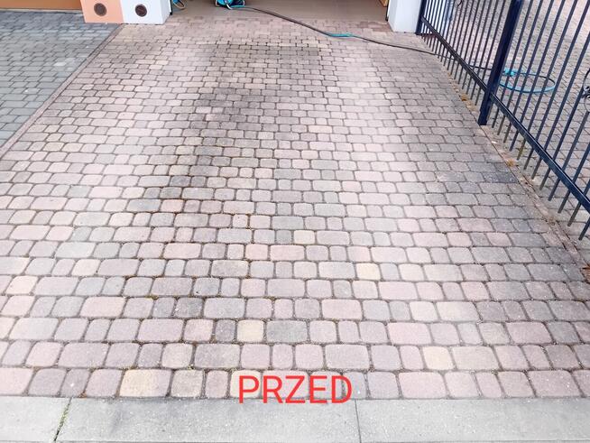 Malowanie dachów, Mycie dachów, kostki brukowej.