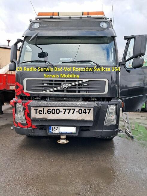 Antena CB helikalna do Mercedes Actros gwint M8, M6, M5