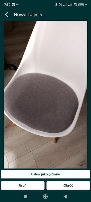 SPRZEDAM TANIO zestaw białych mebli stół szafka pod tv stoli