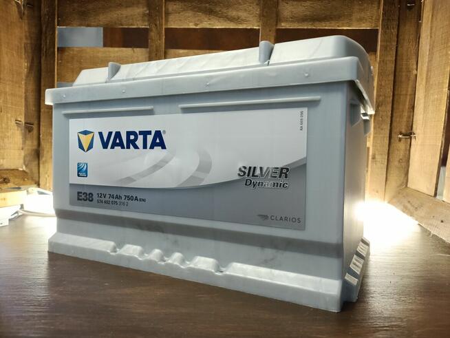 Akumulator VARTA SILVER DYNAMIC E38 74Ah 750A-DARMOWY DOWÓZ