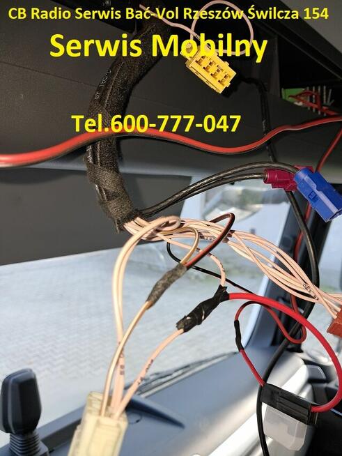 Antena CB helikalna do Mercedes Actros gwint M8, M6, M5