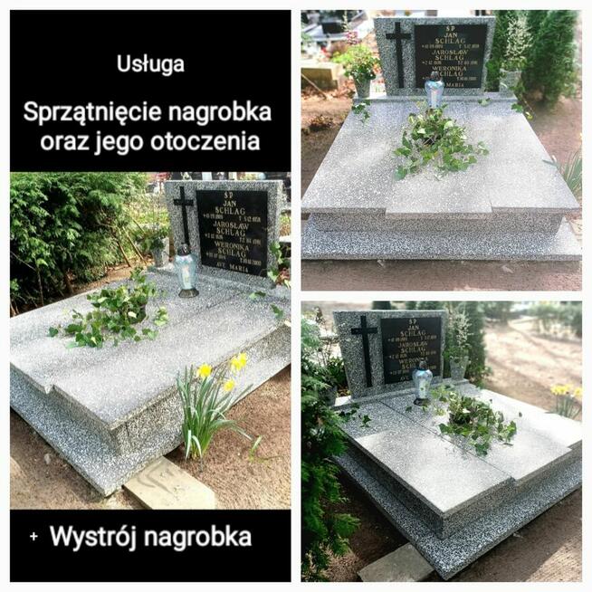 IMAGE Opieka nad grobami Cmentarz Centralny Szczecin