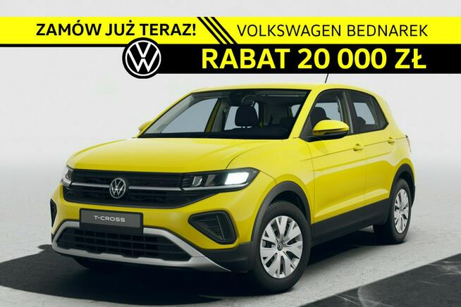 Volkswagen T-Cross 1.0 TSI 95 KM, Zamów już dziś!