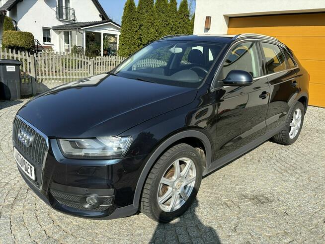 Audi Q3 2.0 TDI 140 PS, bezszkodowy, kompletna dokumentacja, 8xkoła