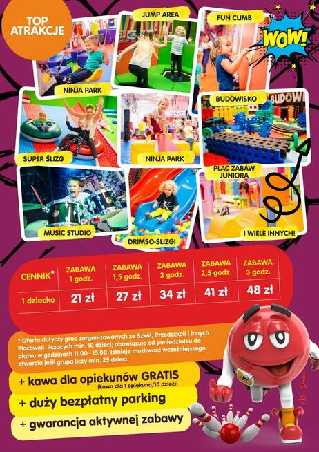 Pomysł na wycieczke dla grupy dzieci ze Szkoły i Przedszkola