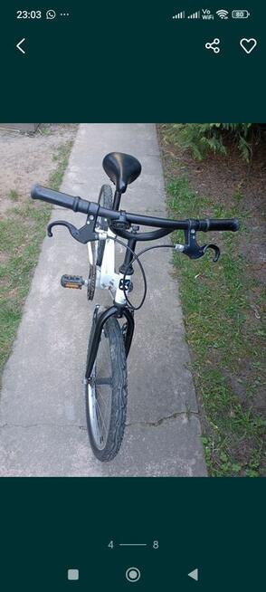 Rower B\TWIN Single 100 biały 20\