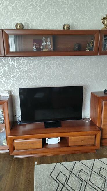 Meblościanka - BRW Largo Classic, kolor wiśnia włoska-