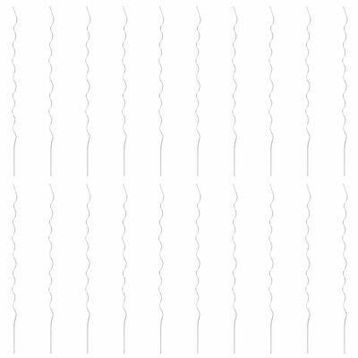 Spiralne podpórki do roślin, 20 szt, 170 cm, stal galwanizow