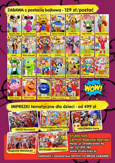 Pomysł na wycieczke dla grupy dzieci ze Szkoły i Przedszkola