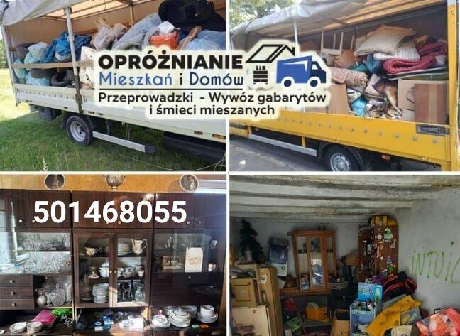 Wywóz Mebli Śmieci Mieszanych Opróżnianiem Mieszkań Domów