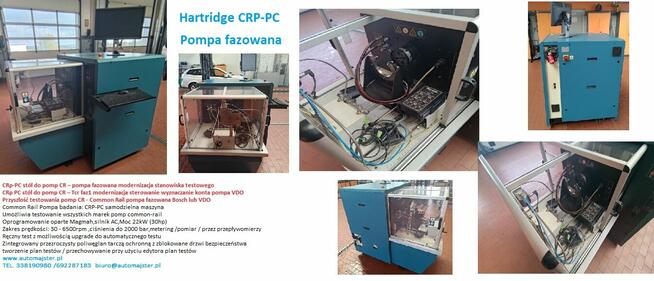 HARTRIDGE CRPpC - pompy CP4 fazowane