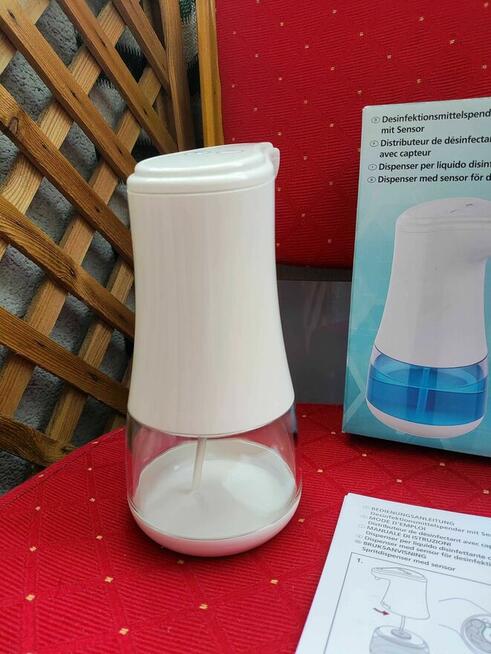 Bezdotykowy dozownik biały do mydła Wenko dyspenser podajnik
