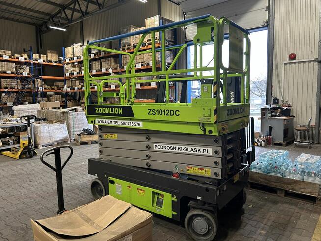 Wynajem podnośników Nożycowych i przegubowych