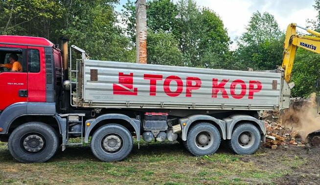 Ciężarówka MAN zmienna zabudowa wywrotka betoniarka