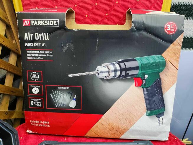 Wiertarka Wkrętarka WIERTARKA Pneumatyczna PARKSIDE PDBS