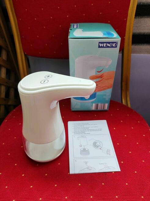 Bezdotykowy dozownik biały do mydła Wenko dyspenser podajnik