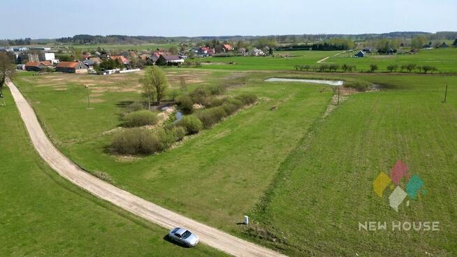 Jesionowo, działka z WZ, pow. 7996 m2, oczko wodne