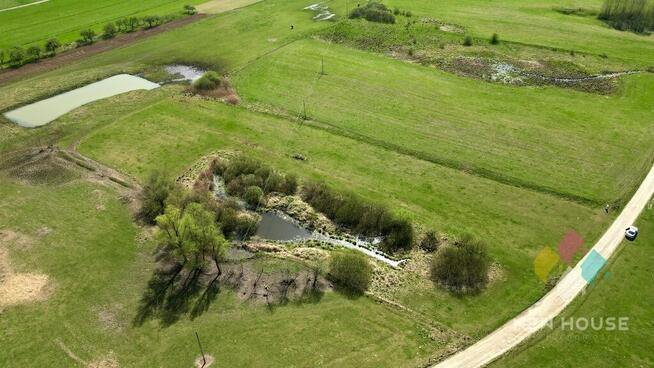 Jesionowo, działka z WZ, pow. 7996 m2, oczko wodne