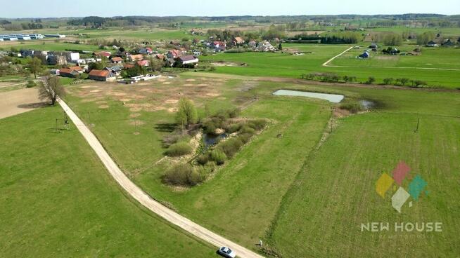 Jesionowo, działka z WZ, pow. 7996 m2, oczko wodne