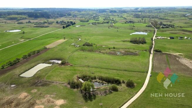 Jesionowo, działka z WZ, pow. 7996 m2, oczko wodne