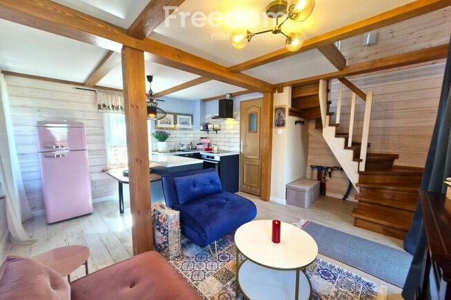 Nowoczesny pasywny dom całoroczny przy rzece Bug