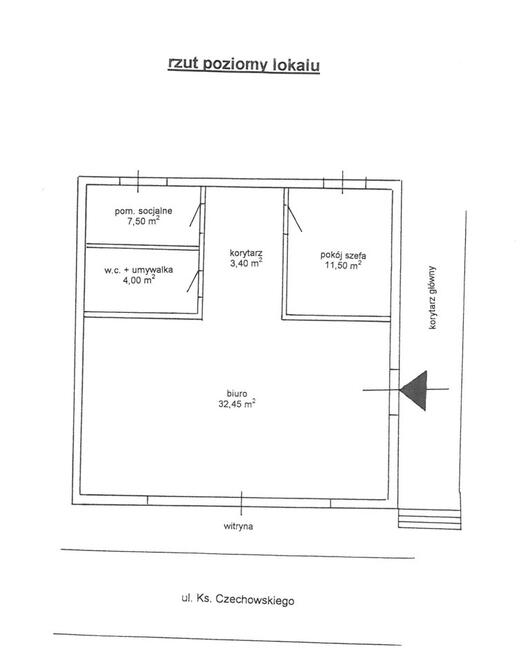 Lokal handlowo-usługowy Chodzież, Czechowskiego
