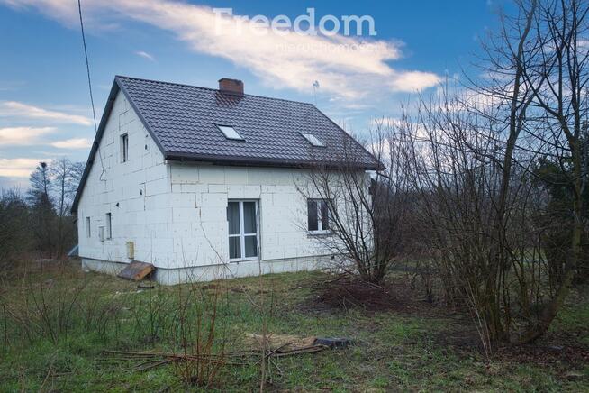 Dom na dużej działce