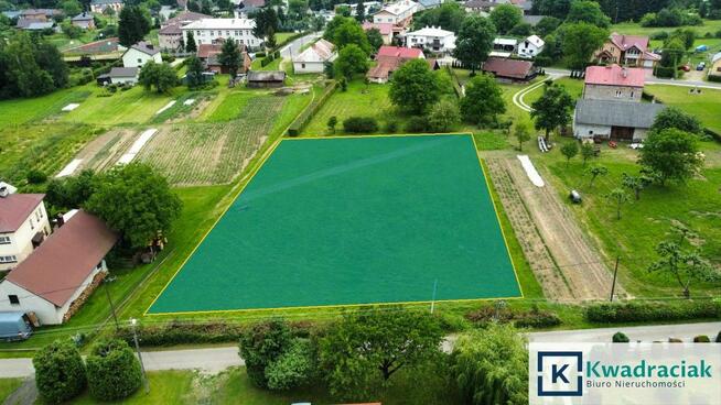 Działka inwestycyjna Jabłonica Polska gm. Haczów,