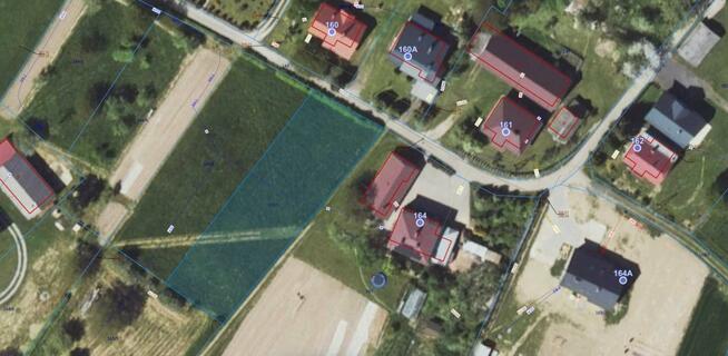 Działka inwestycyjna Jabłonica Polska gm. Haczów,