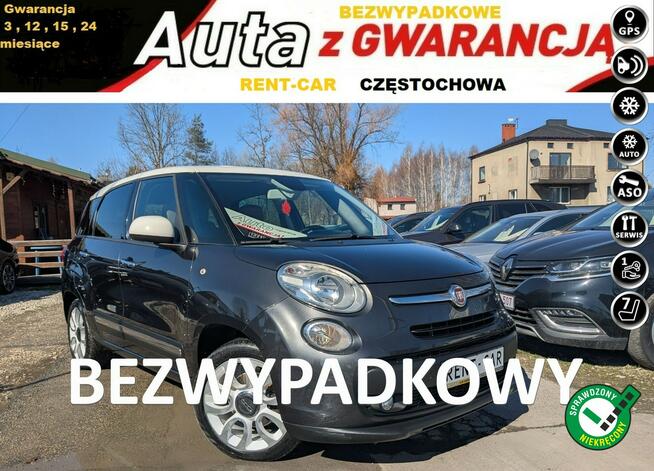 Fiat 500L Living*1.6D*105PS*OPŁACONY Bezwypadkowy*7-Osób*Serwis*VIP GWARANCJA24M