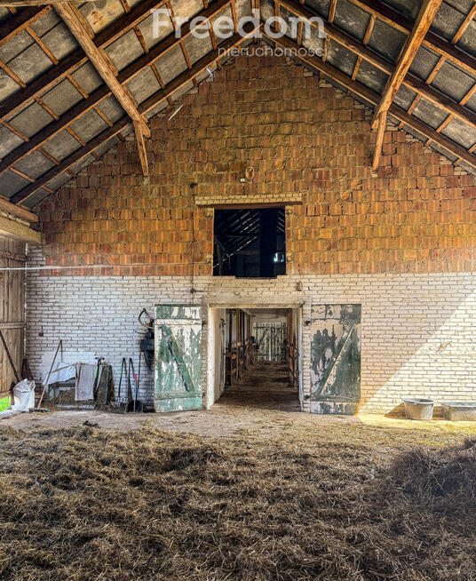 Siedlisko-dom,stajnia,stodoła,obora,2 ha,S7