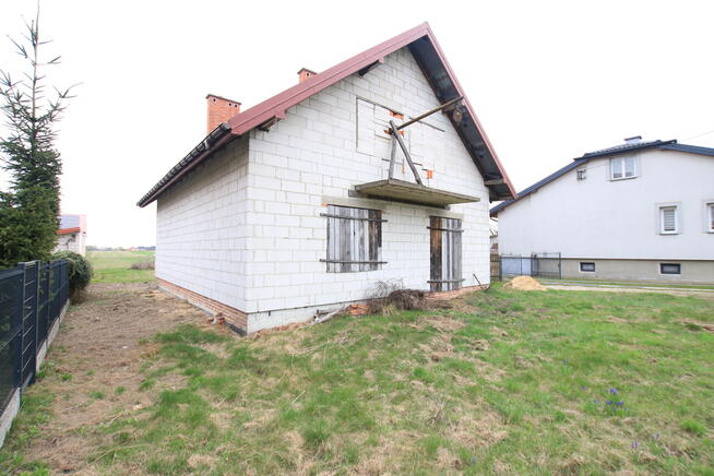 Dom stan surowym wszystkie media Lisów g. Lubartów