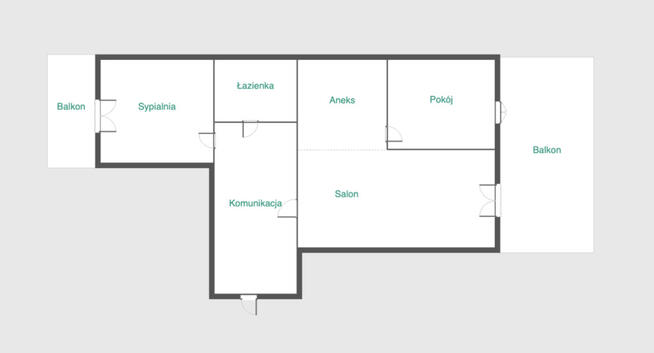 3 pokoje, centrum, niskie pietro, parking
