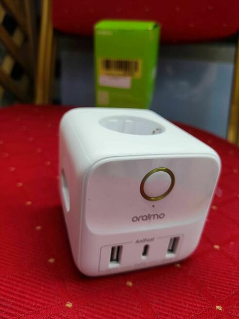 Przedłużacz Kostka ORAIMO ładowarka Listwa Hub USB USB-C