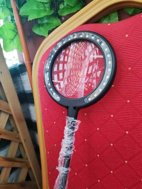 Lampka LED Kosmetyczna Lampa lupa szkło Powiększająca