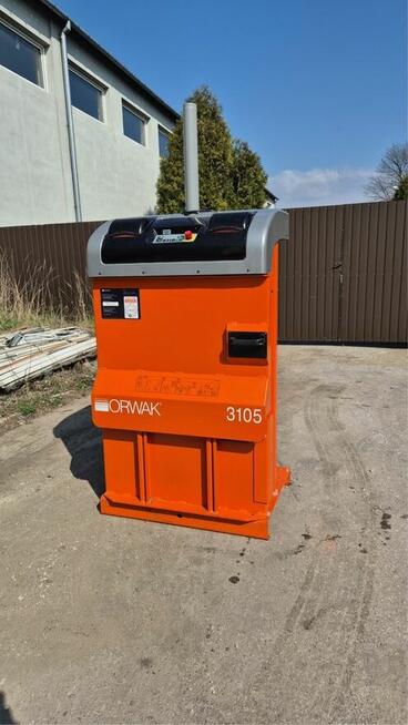 Belownica prasa do makulatury kartonu foli odpadow Orwak