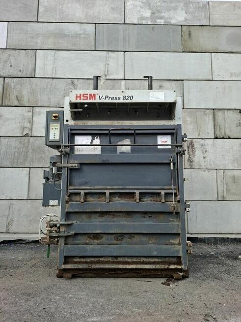 Belownica prasa do foli kartonu makulatury odpadów śmieci