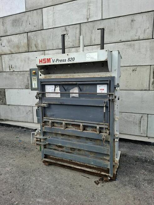 Belownica prasa do foli kartonu makulatury odpadów śmieci