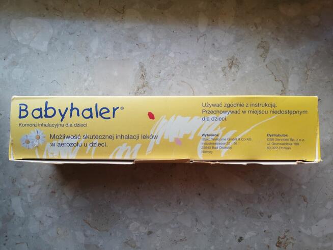 Babyhaler komora inhalacyjna dla dzieci praktycznie nowa