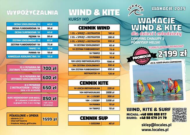 Obozy Windsurfingowe Chałupy