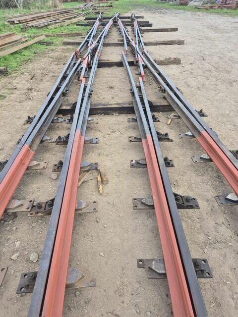 Rozjazd RKPD, po kompletnej regeneracji, gotowy do montażu