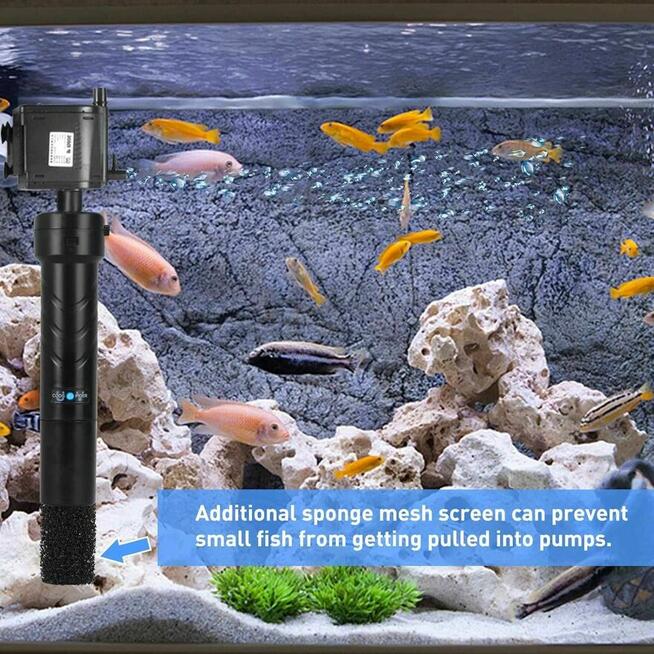 Sterylizator do Akwarium Coospider ctuv h5b filtr UV lampa