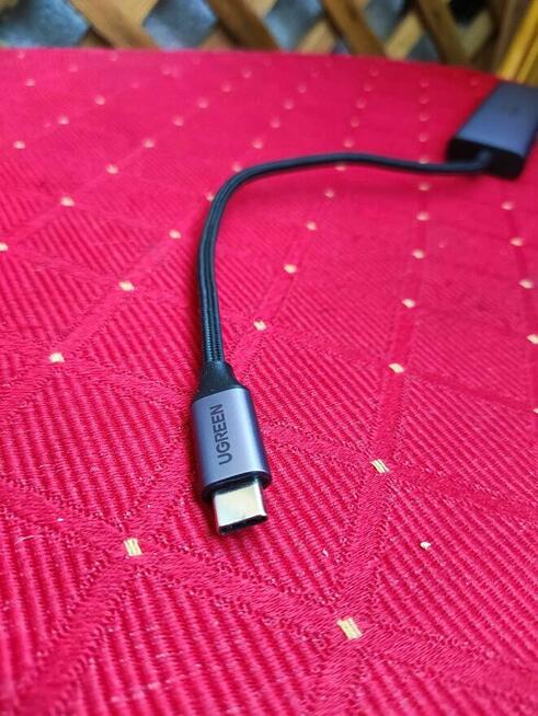 Adapter 5w1 UGREEN CM511 Hub USB-C USB HDMI czytnik kart TF/SD