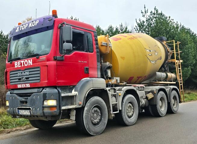 Ciężarówka MAN zmienna zabudowa wywrotka betoniarka