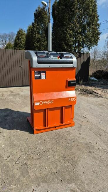 Belownica prasa do makulatury kartonu foli odpadow Orwak