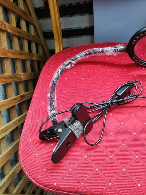 Lampka LED Kosmetyczna Lampa lupa szkło Powiększająca